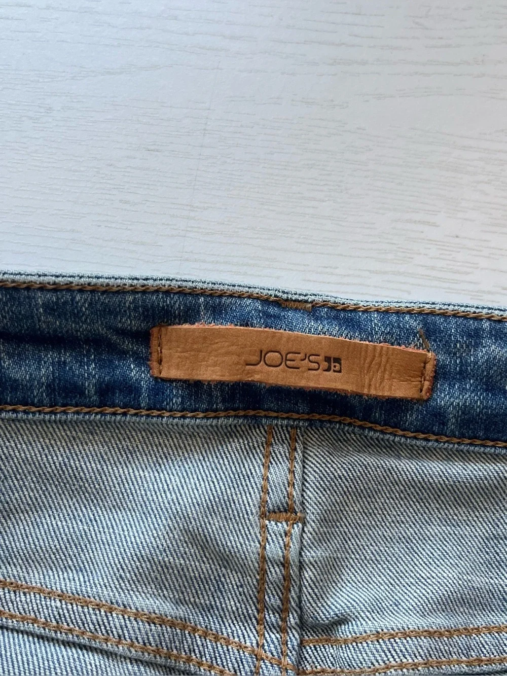Joes Jeans Micro Flare High Rise Medium Wash Jeans Size 32 NEW Raw Hem